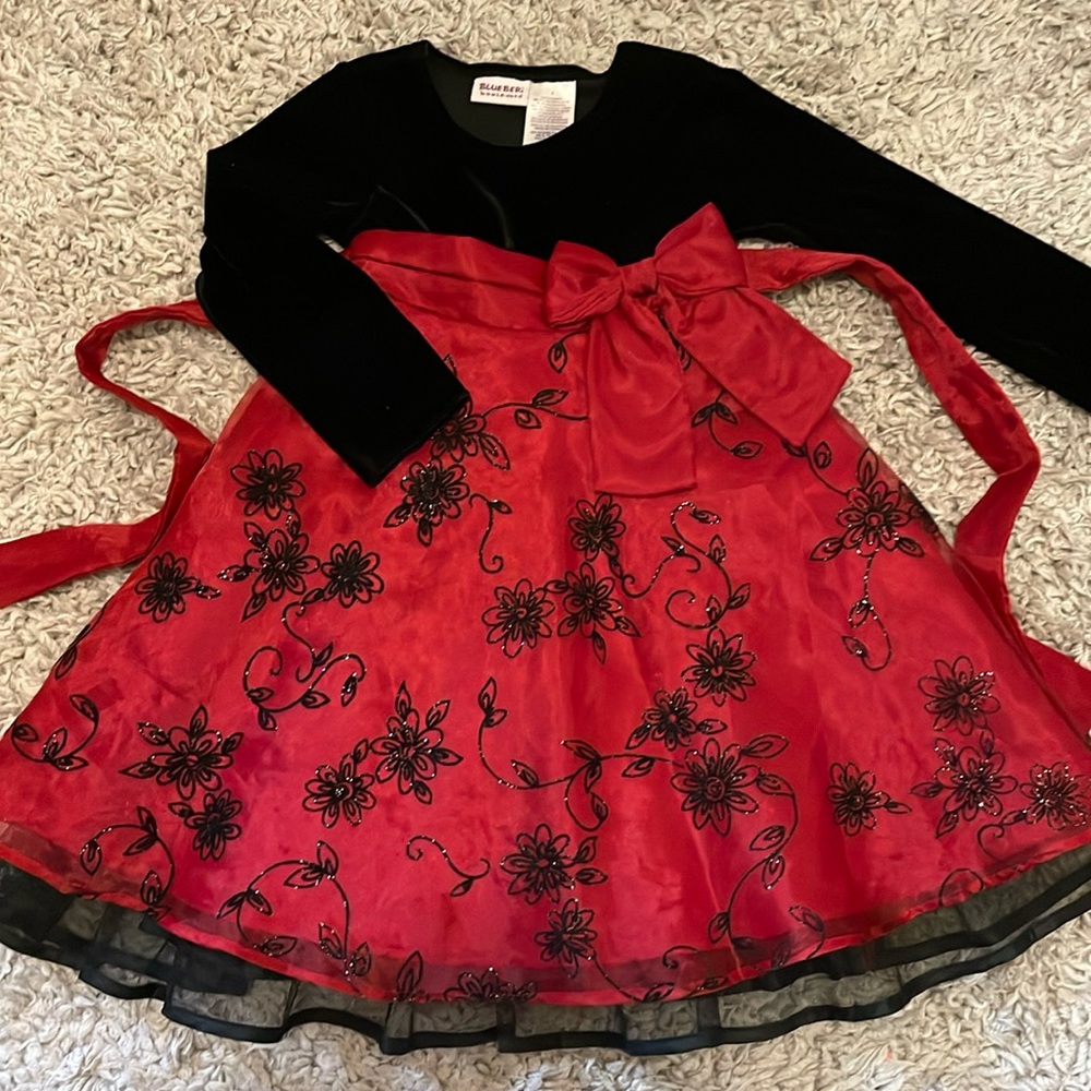 Blueberi Boulevard Holiday Dress, Size 4